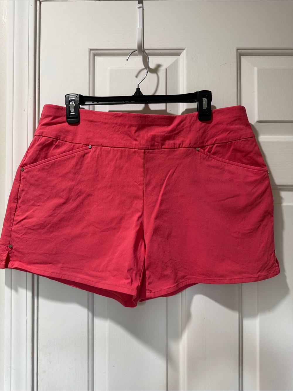 INC International Concepts High-Waist Shorts in Hot Pink